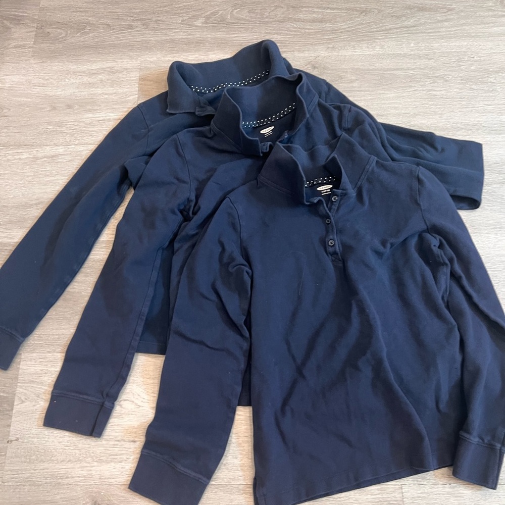 Old Navy Kids Navy Blue Polos